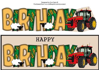 Country Life Birthday Large Dl