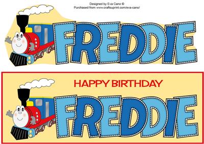 Terry the Train Freddie Large Dl