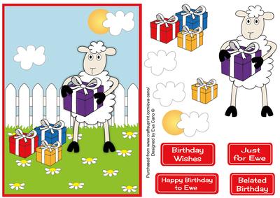 Just Sheep -  Birthday Presents