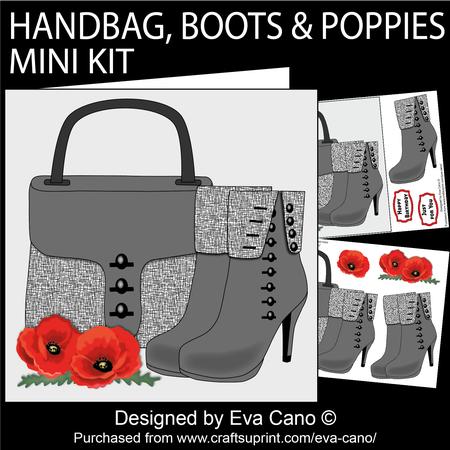 Handbag, Boots & Poppies Mini Kit