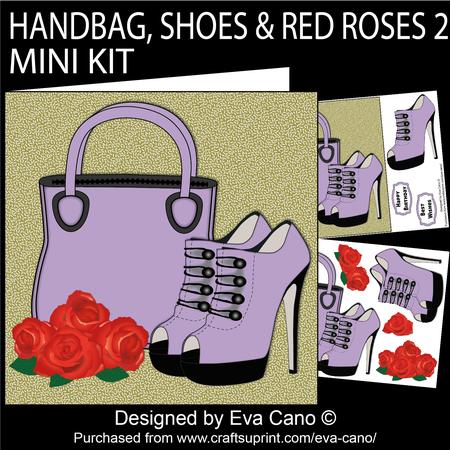 Handbag, Shoes & Red Roses 2 Mini Kit