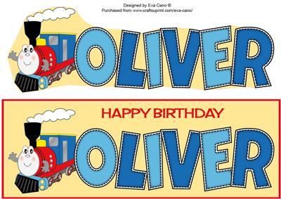Terry the Train Oliver Large Dl