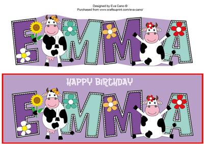 Mad Cows Emma Large Dl