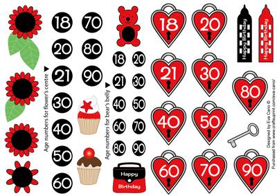 Charms for My Handbag Designs (red)