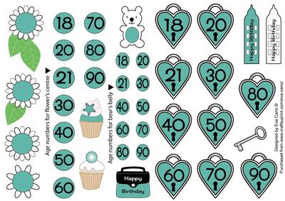 Charms for My Handbag Designs (aqua)