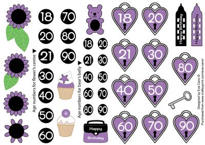Charms for My Handbag Designs (lilac)
