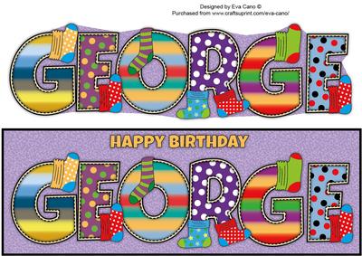 Socks George Large Dl