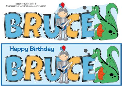 Little Knight Bruce Large Dl