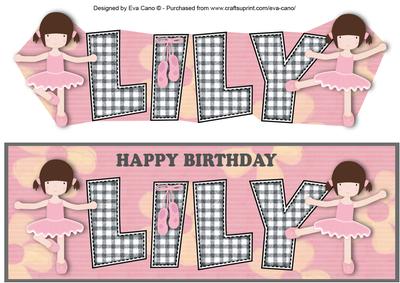 Ballerinas Lily Large Dl