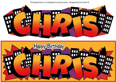 Urban Art Chris Large Dl