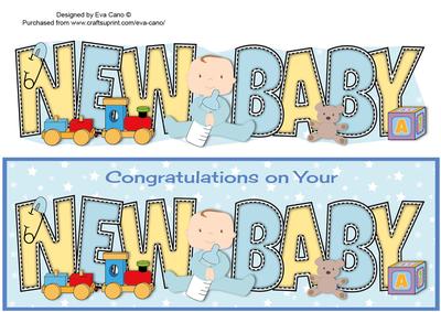 Cute Baby Boy with Baby Bottle New Baby Large Dl