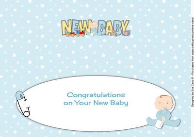 Cute Baby Boy with Baby Bottle New Baby Large Dl Insert