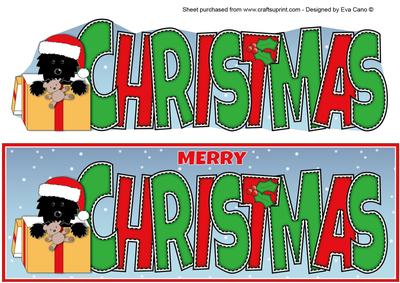 Jazz the Dog in Gift Box Christmas Large Dl