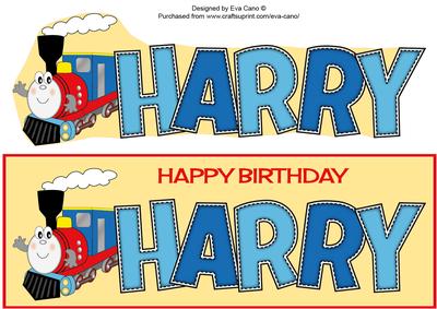 Terry the Train Harry Large Dl