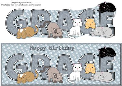 Cats Grace Large Dl