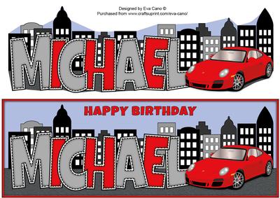 Porsche and the City Michael Large Dl
