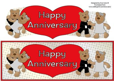 Ballroom Dancing Teddies Anniversary Large Dl