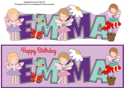 Little Fairies Emma Large Dl
