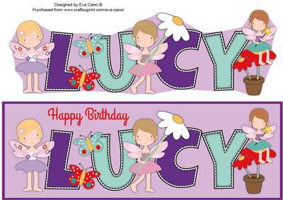 Little Fairies Lucy Large Dl