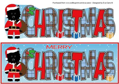 Santa Jazz the Dog Christmas Large Dl 4