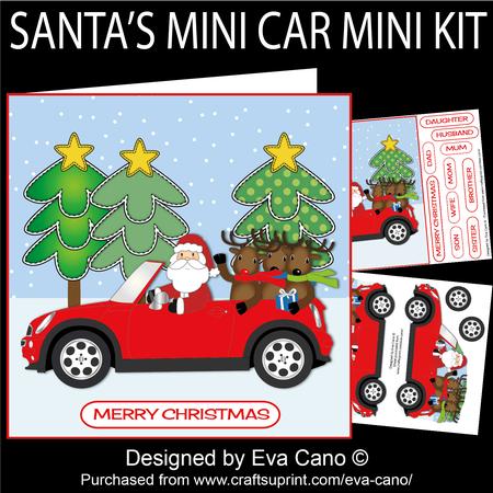 Santa's Mini Car Mini Kit