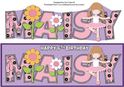 Ballerina Maisy 6th Large Dl
