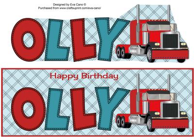 Truck Olly Large Dl