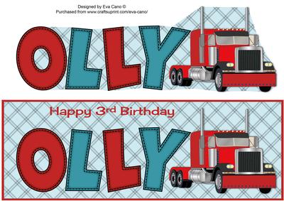 Truck Olly 3rd Large Dl