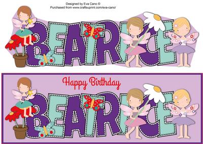 Little Fairies Beatrice Large Dl