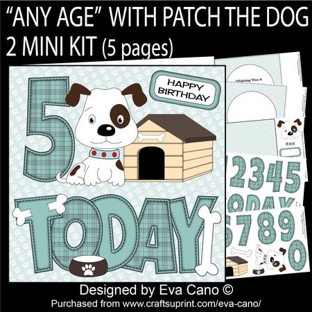 'any Age' with Patch the Dog 2 Mini Kit