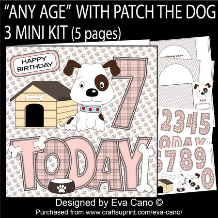'any Age' with Patch the Dog 3 Mini Kit