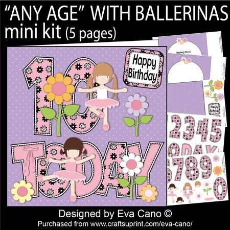 'any Age' with Ballerinas Mini Kit