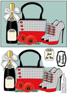 Handbag, Shoes, Poppies & Bubbly