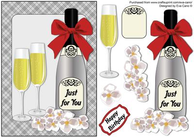 White Flowers & Bubbly