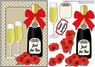 Red Poppies & Bubbly