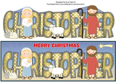Nativity Christopher Large Dl