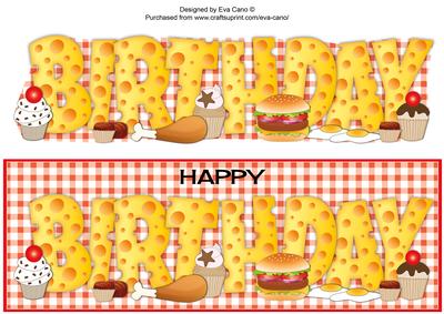 'all You Can Eat' Birthday Large Dl 2