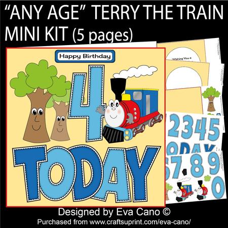 'any Age' Terry the Train Mini Kit