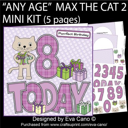 'any Age' Max the Cat 2 Mini Kit