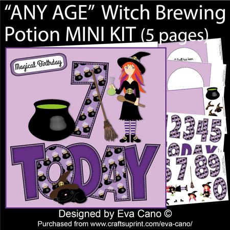 'any Age' Witch Brewing Potion Mini Kit