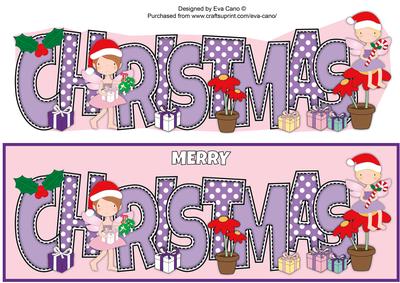 Christmas Fairies Christmas Large Dl