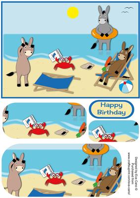 Beach Donkeys Pyramid