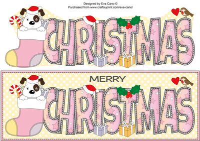Patch Xmas Christmas Large Dl 2