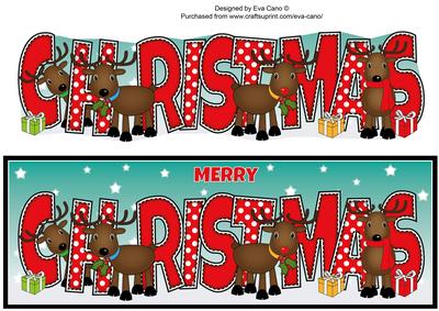 Rudolf & Friends Christmas Large Dl 2