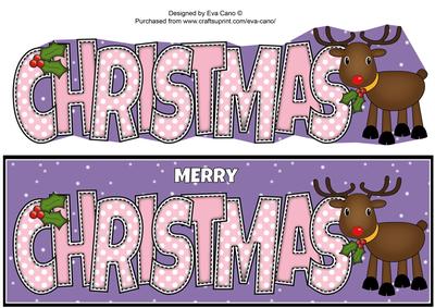 Rudolf the Red Nose Reindeer Christmas Large Dl 2