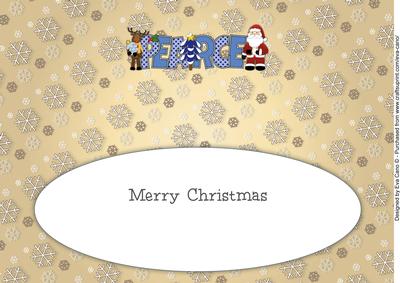 Cookies for Santa and Rudolf Pearce Large Dl Insert