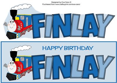 Terry the Train Finlay Large Dl