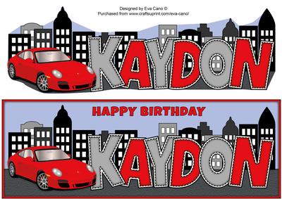 Porsche and the City Kaydon Large Dl