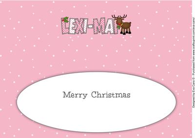 Rudolf the Red Nose Reindeer Lexi-mai Large Dl Insert