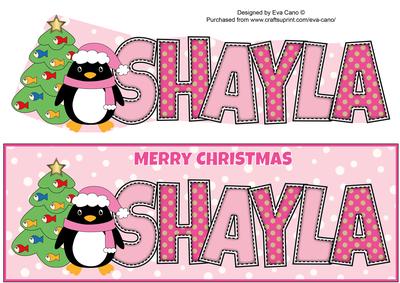 Eddie the Penguin Shayla Large Dl